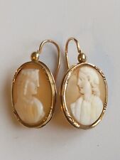 victorian cameo earrings for sale  BROADSTONE