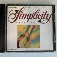 Simplicity Christmas Vol 1 Guitar CD til salg  Sendes til Denmark