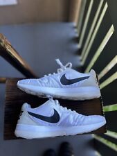 Zapatos para correr blancos talla 12 para hombre Nike MD Runner 2 con cordones segunda mano  Embacar hacia Argentina