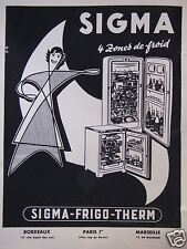 Sigma advertising fridge d'occasion  Expédié en Belgium