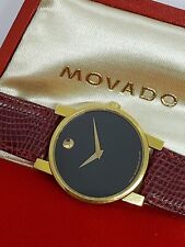 Vintage 1980 movado for sale  Shipping to Ireland