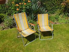 Vintage deck chairs for sale  BEDFORD