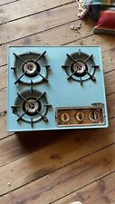 Vintage Camper Travel Trailer Turquoise Aquamarine Stove Maynell for sale  Shipping to South Africa
