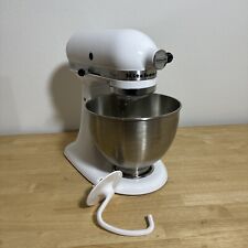 KitchenAid Classic K45SSWH 4,5 quartos cabeça inclinada suporte mixer branco testado funciona comprar usado  Enviando para Brazil