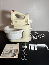 Krups 3 Mix 4000 Mixer w/ Dough Hooks, Beaters & Manual for sale  Shipping to South Africa