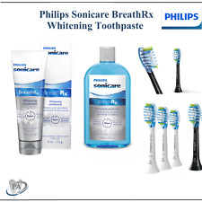 Philips Sonicare BreathRx Whitening Toothpaste,  C3 Plaque Defence Brusheah etc for sale  Shipping to South Africa