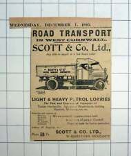 1920 scott supplies for sale  BISHOP AUCKLAND