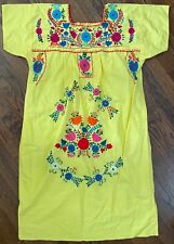 Mexican embroidered dress for sale  Denton