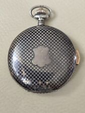 silver hunter pocket watch for sale  BARNSLEY