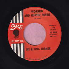 Usado, Ike & Tina Turner " Worried And Hurtin' Inside " Sue Records Rnb / Mod Listen comprar usado  Enviando para Brazil