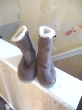Faux suede boots for sale  ILKESTON