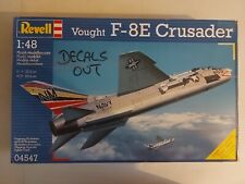 Revell 1:48 vought f-8e crusader Aircraft model kit 04547 NO INSTRUCTIONS/DECALS for sale  Shipping to South Africa