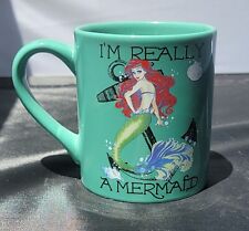 Caneca de café Disney Ariel Little Mermaid I'm Really a Mermaid cerâmica 14 oz comprar usado  Enviando para Brazil