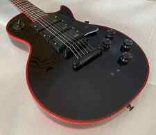 Guitarra elétrica personalizada de boa qualidade 6 cordas captadores HHH encadernação vermelha comprar usado  Enviando para Brazil