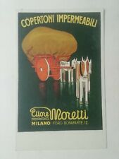 Cartolina pubblicitaria ettore usato  Roma
