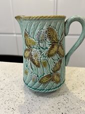 Old majolica jug for sale  CHESTERFIELD