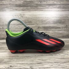 Botines de fútbol Adidas X Speedportal.4 para jóvenes talla 4 GW8496 negros naranjas segunda mano  Embacar hacia Argentina