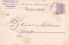 Reichspost 1887 wintersdorf gebraucht kaufen  Deutschland