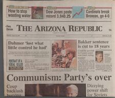 The Arizona Republic 24 de agosto de 1991 Jeffrey Dahmer/Jim Bakker comprar usado  Enviando para Brazil