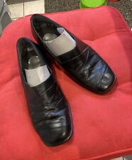 Clarks black leather for sale  READING