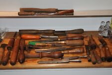 Assorted Lot Some Vintage Buck Brothers Gouge Chisel Wood Working Tools & Parts. for sale  Shipping to South Africa
