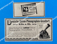 Edison phonograph modell gebraucht kaufen  Berlin