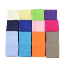 Set of 12 PCS 40x40cm Cotton Linen Blended Cloth Washable Dinner Napkins, used for sale  Shipping to South Africa