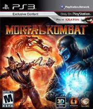 Mortal Kombat Playstation 3 jogo, estojo, manual (completo) comprar usado  Enviando para Brazil