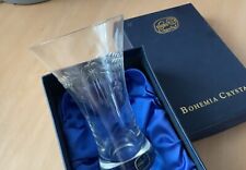 Bohemia crystal vase for sale  HOCKLEY