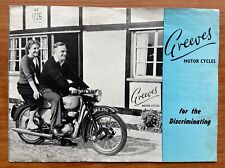 1957 greeves motorcycles for sale  COLCHESTER