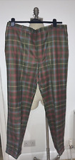 Press tartan trews for sale  SUNBURY-ON-THAMES