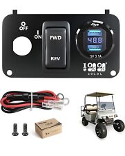 Carrinho de golfe voltímetro chave interruptor placa USB para EZGO TXT PDS elétrico 36v 48v fwd comprar usado  Enviando para Brazil