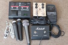 Guitar footpedals microphones for sale  Shipping to Ireland