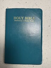 Usado, Dicionário Bíblia Sagrada Ajuda a Estudo Letra Vermelha KJV 1989 Mundo Azul 220DNTL comprar usado  Enviando para Brazil