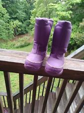 Girl purple boots for sale  Bon Aqua