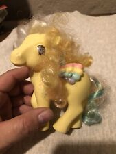 Anillo vintage My Little Pony G1 1984 rizado arco iris Pegasus pony segunda mano  Embacar hacia Argentina