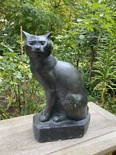 Skulptur sitzende katze gebraucht kaufen  Berlin