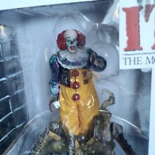 IT PENNYWISE FIGURE HORROR MOVIE 1990 GALLERY DIORAMA 9" STATUE DIAMOND SELECT for sale  YORK