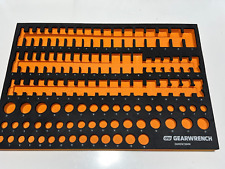 Organizador de espuma de soquete GearWrench para 104 peças soquetes de unidade métrica 3/8. Apenas espuma comprar usado  Enviando para Brazil