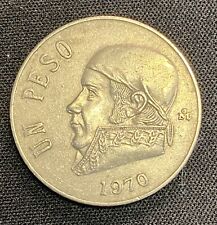 Usado, 1970 UN PESO MEXICANO México moneda de 1 peso segunda mano  Embacar hacia Argentina