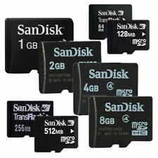 Tarjeta de memoria SanDisk 64M 128M 256M 512M 1G 2G TF Micro SD HC C4 TranFlash genuina segunda mano  Embacar hacia Mexico