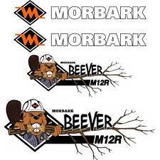 Kit de adesivos Morbark Beever M12R decalques pós-venda réplica, laminado UV comprar usado  Enviando para Brazil