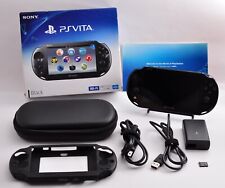 Capa estojo de memória PS Vita PCH-2000 ZA11 preta com carregador de caixa 16GB [quase em perfeito estado], usado comprar usado  Enviando para Brazil