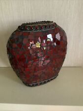 red mosaic vase for sale for sale  NOTTINGHAM