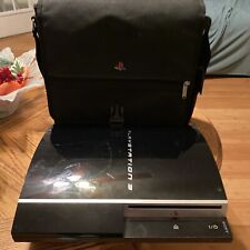 Consola Sony Playstation 3 PS3 Grasa Solo CECHH01 Negra 40 GB Probada con Bolsa segunda mano  Embacar hacia Argentina