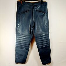 Leather motorcycle trousers for sale  NORWICH