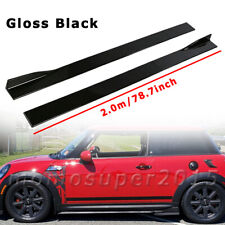 Glossy black side for sale  LEICESTER