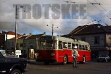 35mm Slide PORTUGAL Porto Single Decker Trolleybus 11 1981 Original comprar usado  Enviando para Brazil