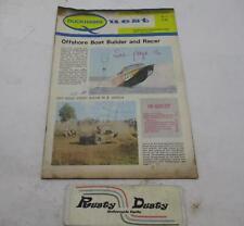 Vintage Duckhams Quest Boat Builder and Racer Magazine comprar usado  Enviando para Brazil