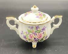 china rose bowl bone footed for sale  Springfield